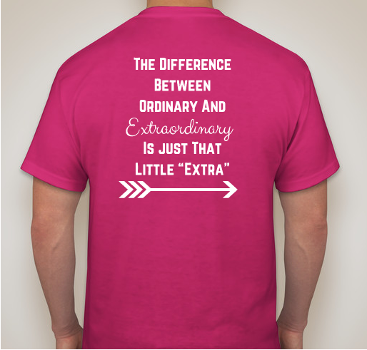 Diana's Dream Team Fundraiser - unisex shirt design - back