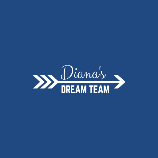 Diana's Dream Team shirt design - zoomed