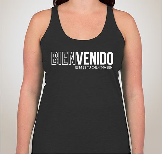 Spanish | Welcoming Campaign for World Refugee Day Fundraiser - unisex shirt design - front