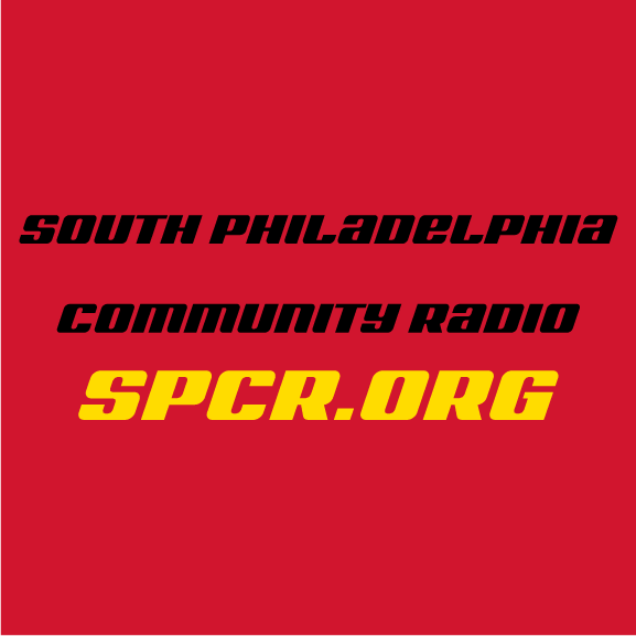 South Philadelphia Community Radio T-Shirt Fundraiser shirt design - zoomed