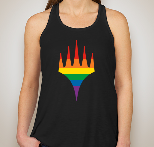 Wizards of the Coast fundraiser for Lambert House Fundraiser - unisex shirt design - front
