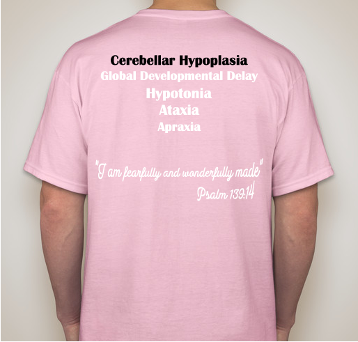 Sweet Bella Fundraiser - unisex shirt design - back