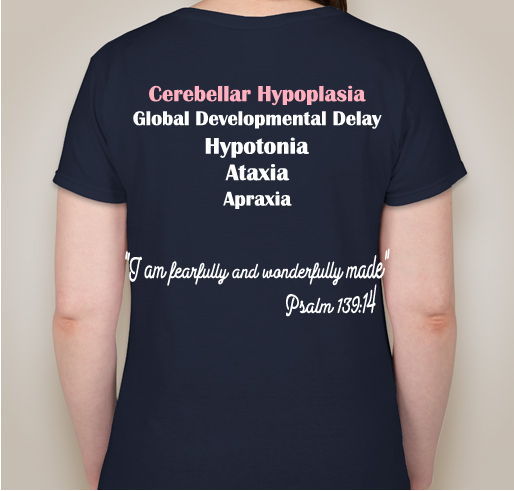 Sweet Bella Fundraiser - unisex shirt design - back