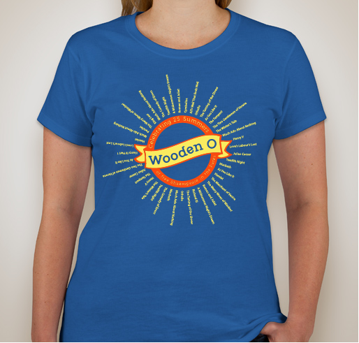 Wooden O 25th Anniversary Fundraiser - unisex shirt design - front