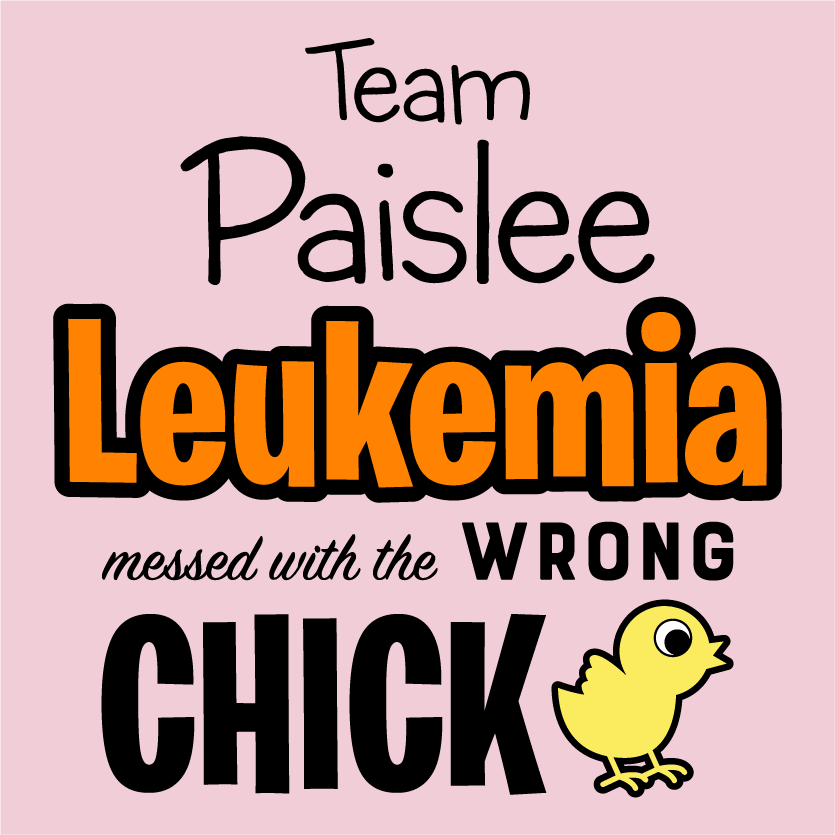 Team Paislee shirt design - zoomed