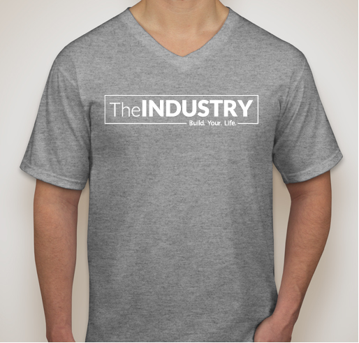 Help Launch The INDUSTRY Fundraiser - unisex shirt design - front