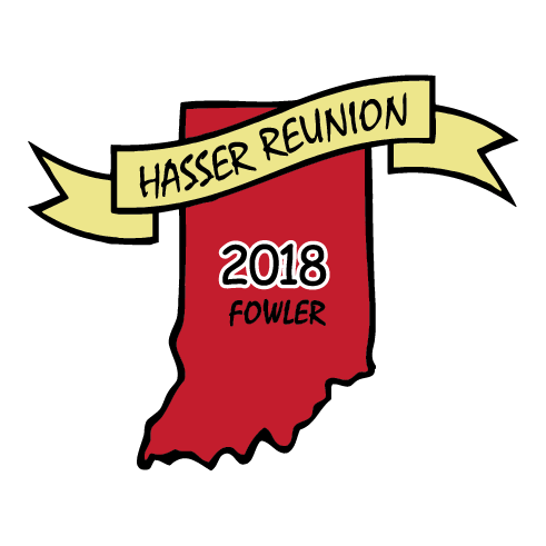 HASSER REUNION 2018 shirt design - zoomed