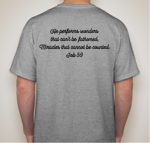 Fundraiser for Dakota Fundraiser - unisex shirt design - back
