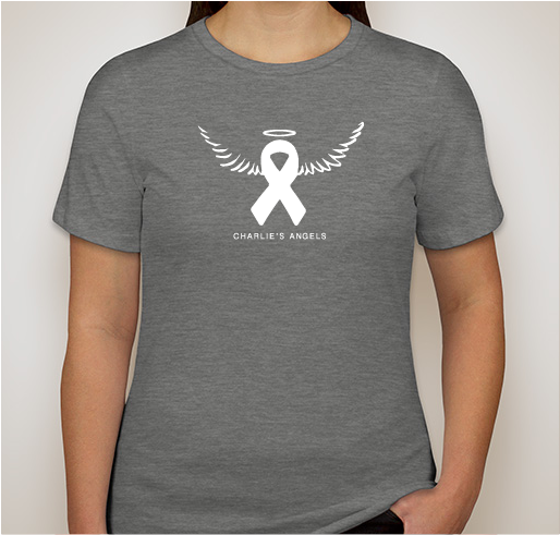 Charlie's Angels Fundraiser - unisex shirt design - front
