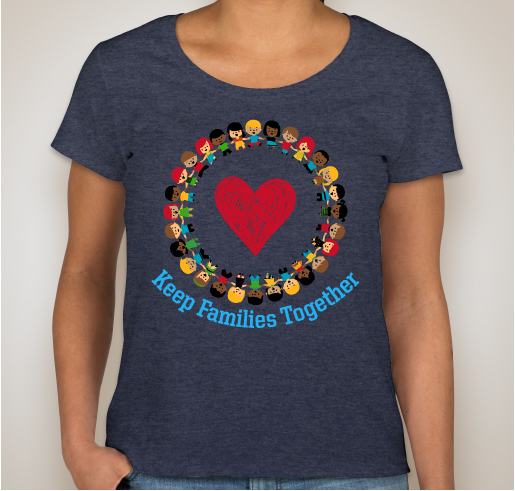 Keeping Families Together Fundraiser - unisex shirt design - front