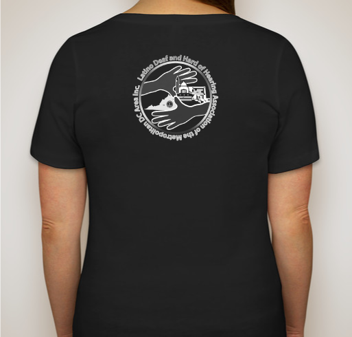 LDHH -#FamilesBelongTogether4Deaf Fundraiser - unisex shirt design - back