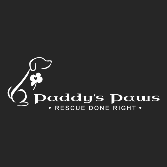 Paddy's Paws Fundraiser: Dogs are a Girl's Best Friend! shirt design - zoomed