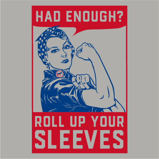 Roll Up Your Sleeves 2018 shirt design - zoomed
