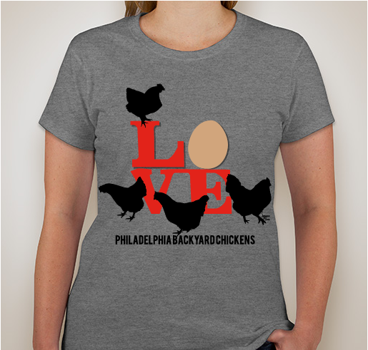 Support Philadelphia Backyard Chickens! Fundraiser - unisex shirt design - front