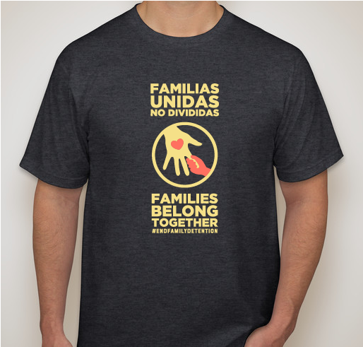 Families Belong Together - Eugene, OR Fundraiser - unisex shirt design - front