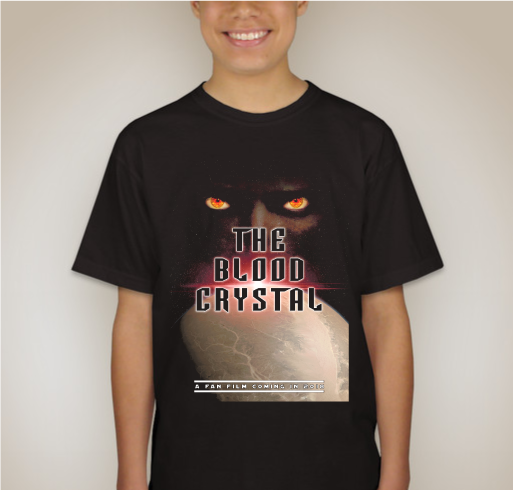 "The Blood Crystal" a Star Wars Story Fan Film by Dark Hoffman Fundraiser - unisex shirt design - back