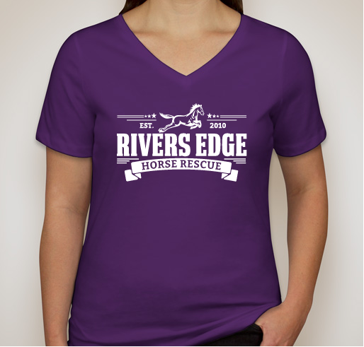 Rivers Edge Horse Rescue and Sanctuary Summer Fundraiser Fundraiser - unisex shirt design - front