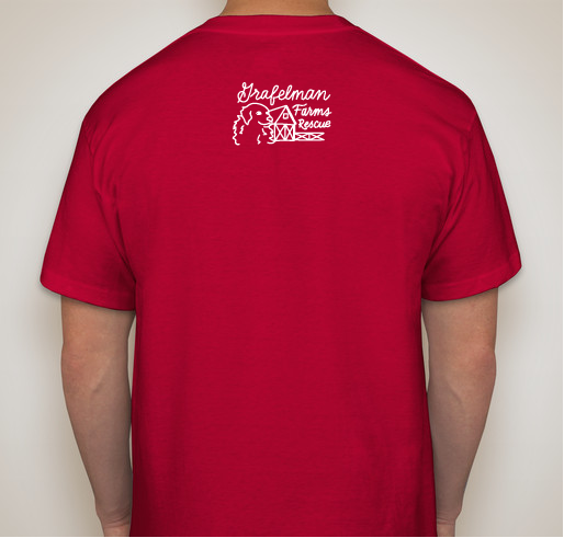 Help Grafelman Farms Rescue Fundraiser - unisex shirt design - back
