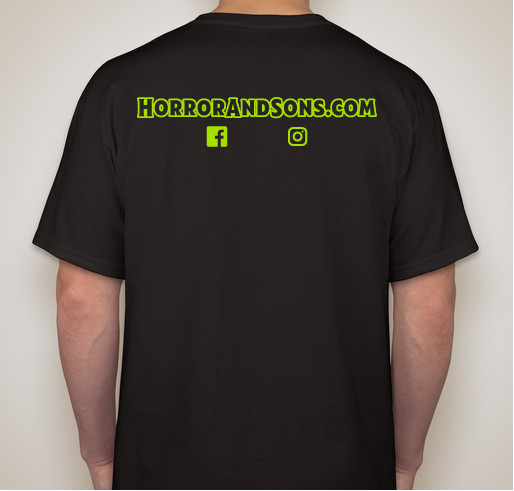 Horror And Sons T-Shirts - Volume 2.5 Fundraiser - unisex shirt design - back