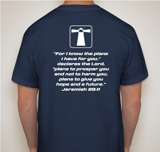 Lighthouse PCA Uniform Shirts Fundraiser - unisex shirt design - back