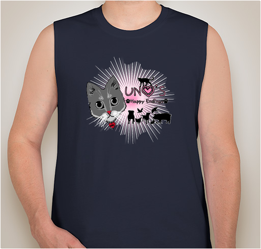 Help uno's happy endings rescue save more lives Custom Ink Fundraising