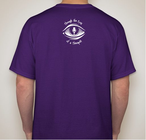 Mental health awareness Fundraiser - unisex shirt design - back