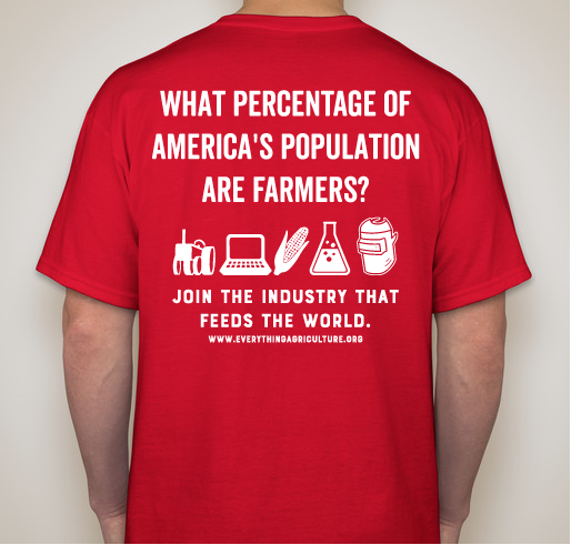 Two. Everything Agriculture Fundraiser - unisex shirt design - back
