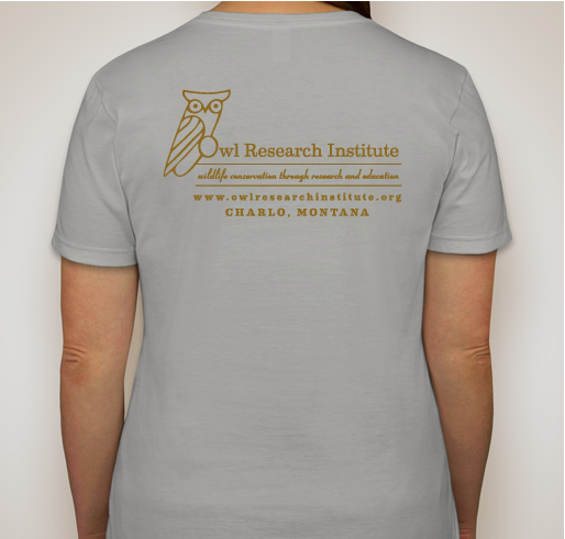 Owl Research Institute - Ospreys! Fundraiser - unisex shirt design - back