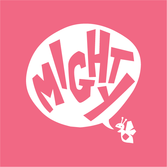 Mighty Miss Maya shirt design - zoomed