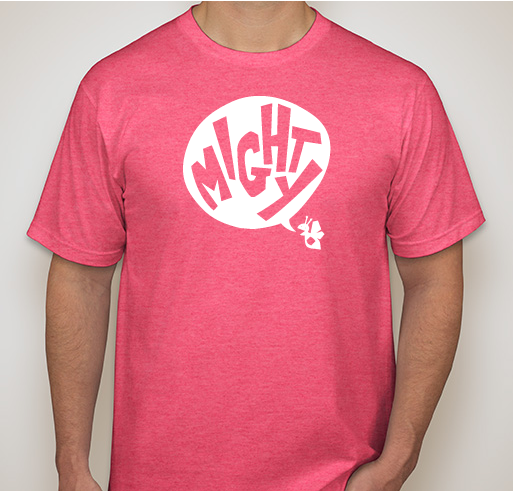 Mighty Miss Maya Fundraiser - unisex shirt design - front
