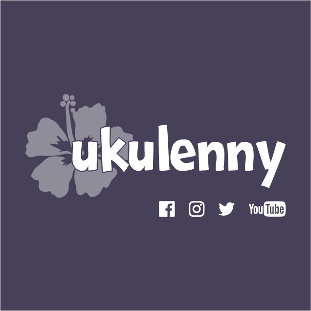 Ukulenny T-Shirts! shirt design - zoomed