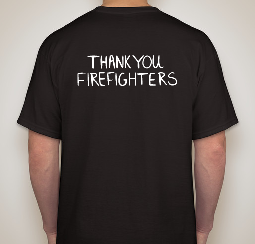 Cuchara Strong T-Shirt Fundraiser for La Veta Fire Protection District Auxiliary Fundraiser - unisex shirt design - back