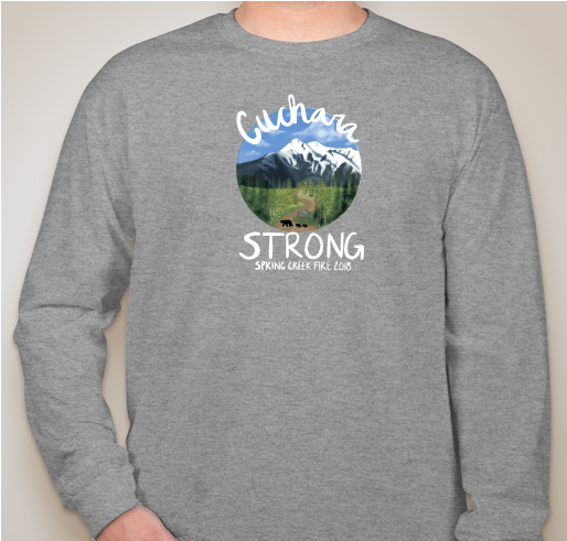 Cuchara Strong T-Shirt Fundraiser for La Veta Fire Protection District Auxiliary Fundraiser - unisex shirt design - front