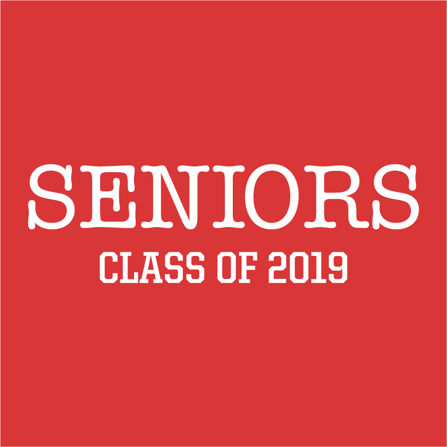 CCHS Class of 2019 Senior T-Shirts shirt design - zoomed