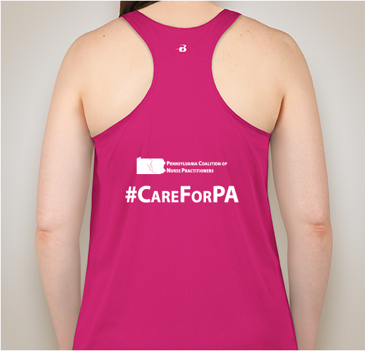 PCNP Tank Fundraiser - unisex shirt design - back