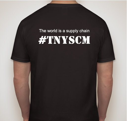 The New York Supply Chain Meetup Fundraiser - unisex shirt design - back
