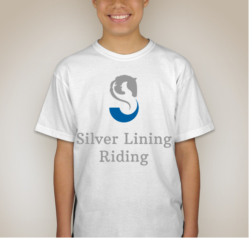 Silver Lining Riding T-shirts Fundraiser - unisex shirt design - back