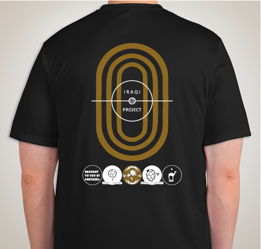 Iraqi Soccer Project Fundraiser - unisex shirt design - back