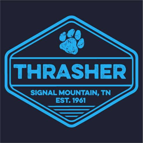 Thrasher Sportswear 2018-2019 shirt design - zoomed