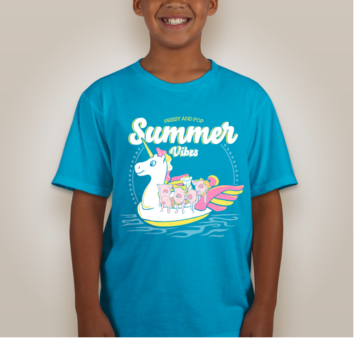 Prissy & Pop Summer 2018 Fundraiser - unisex shirt design - front