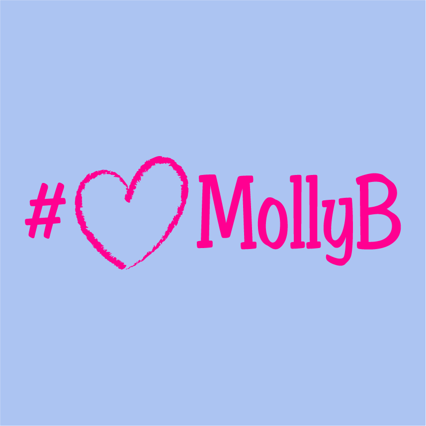 #LoveMollyB Special Fundraiser to Raise Awareness for Suicide Prevention shirt design - zoomed
