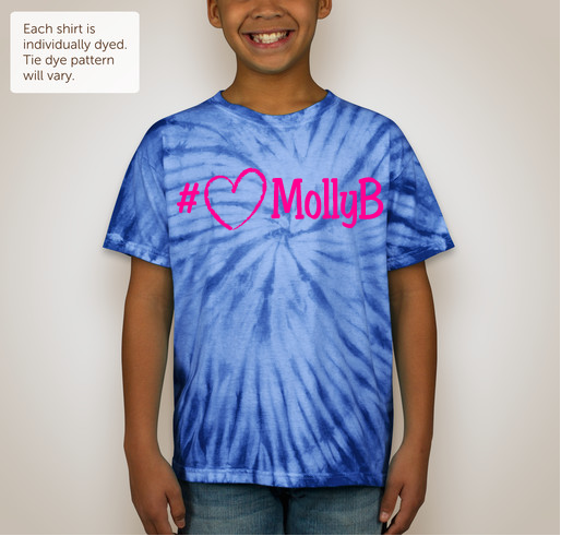 #LoveMollyB Special Fundraiser to Raise Awareness for Suicide Prevention Fundraiser - unisex shirt design - back