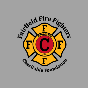 Fairfield Firefighters, IAFF Local 1426 Charitable Foundation shirt design - zoomed