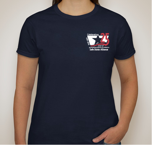 Safe States - 25 years Fundraiser - unisex shirt design - front