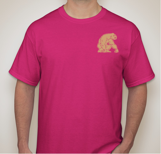 Sasquatch hunter Fundraiser - unisex shirt design - front