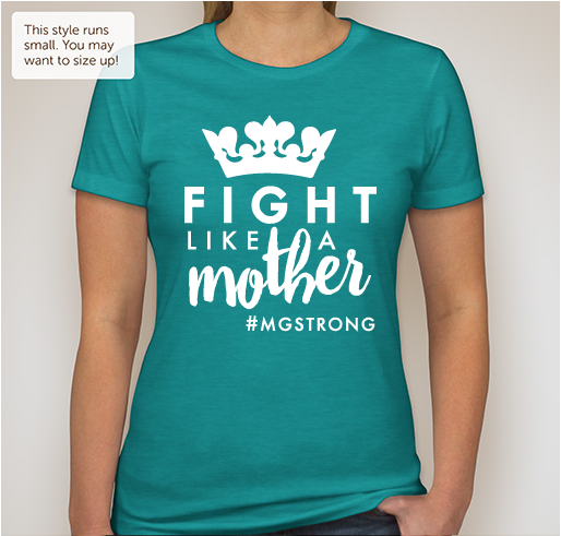 Fight Like a Mother: Help chronically ill mom of 6 Tina Sexton pay for life saving care! Fundraiser - unisex shirt design - front