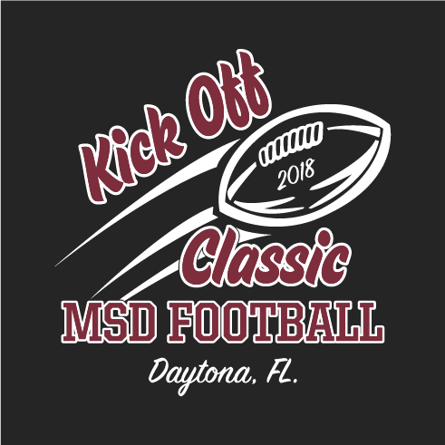 Stoneman Douglas Football-Kick Off Classic shirt design - zoomed