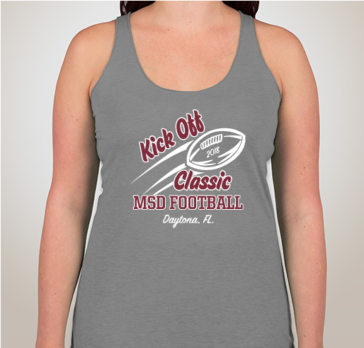 Kick Off Classic Ladies Tank Fundraiser - unisex shirt design - front
