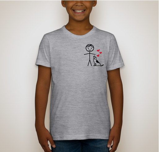 Support 4 Paws 4 Ability Fundraiser - unisex shirt design - back