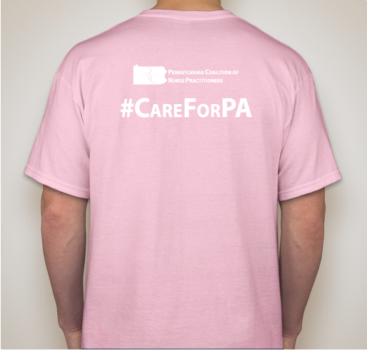 PCNP T-Shirt Friend Fundraiser - unisex shirt design - back